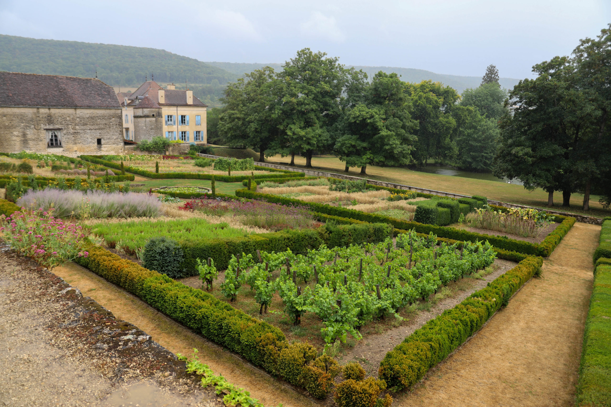 potager jardins à la française