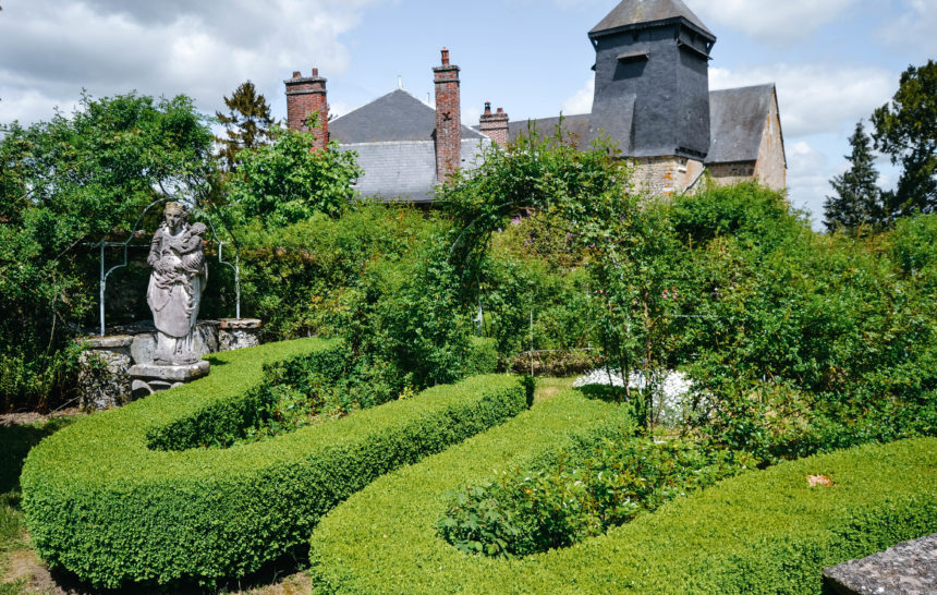 photo des jardins Henri le Sidaner à Gerberoy