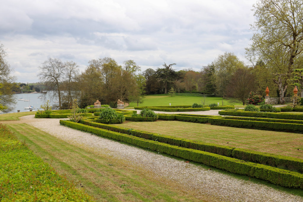 jardins à la françaises en bretagne classés monuments historiques