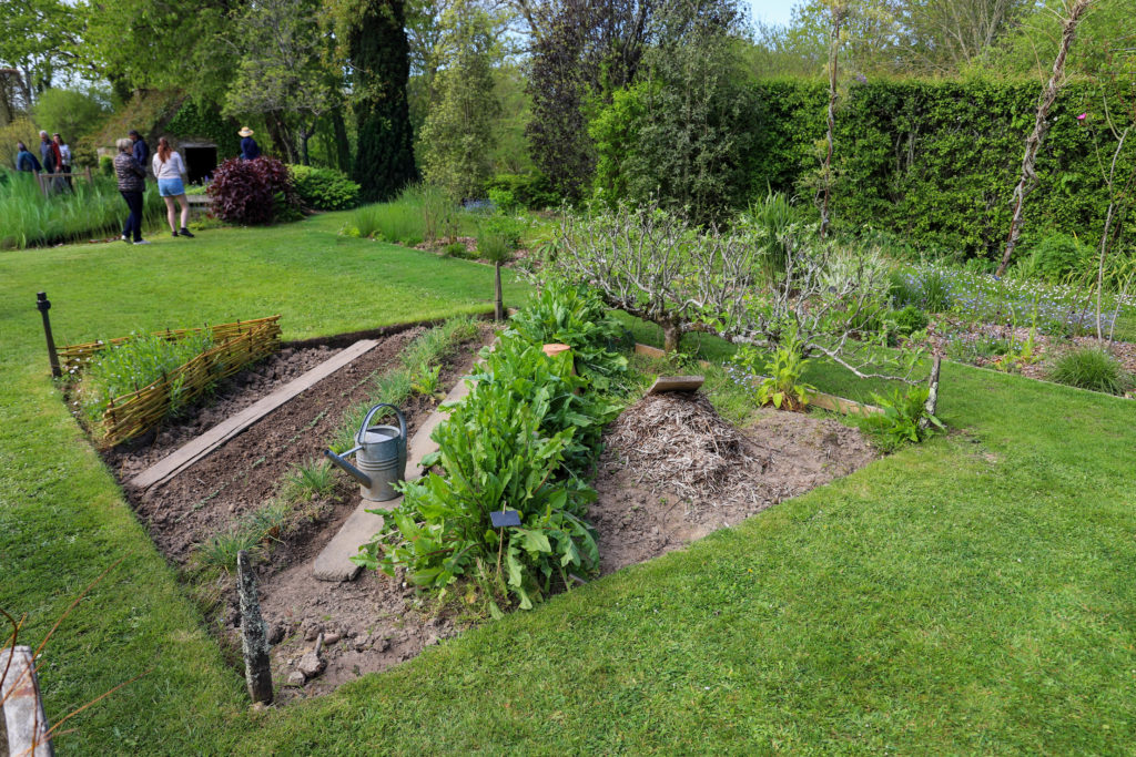 jardin potager géométrique